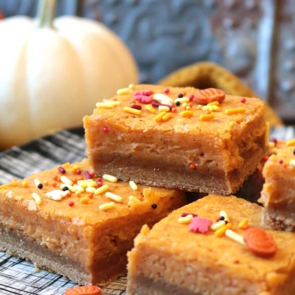 Pumpkin Gooey Butter Cake.