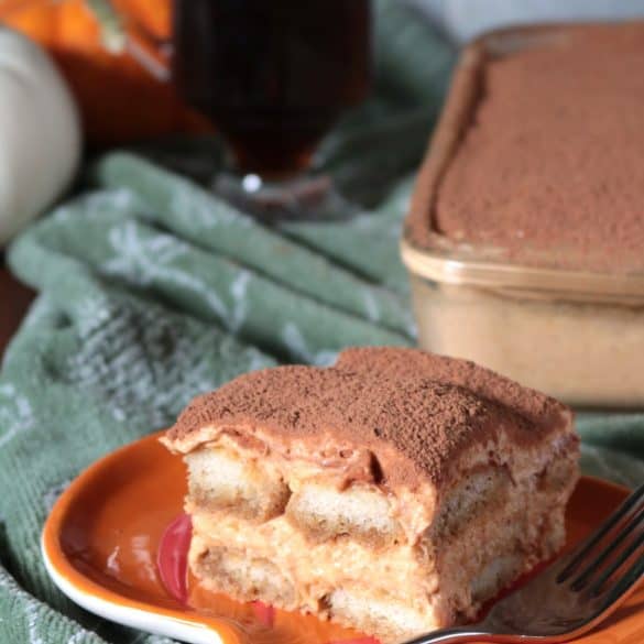 Pumpkin Spice Latte Tiramisu.