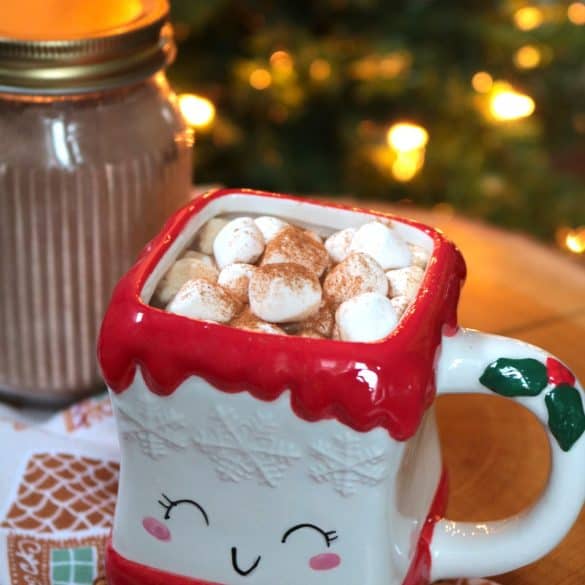 Homemade Chai Hot Cocoa Mix.