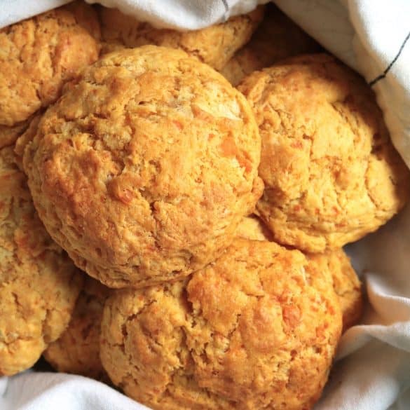 Sweet Potato Breakfast Biscuits.
