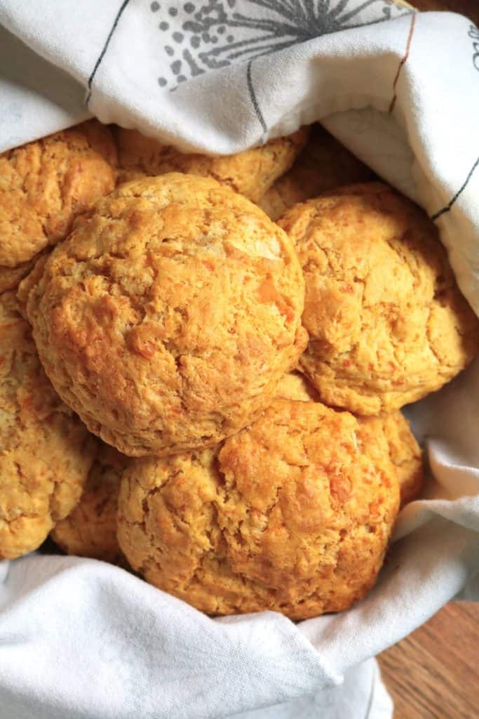 Sweet Potato Breakfast Biscuits.