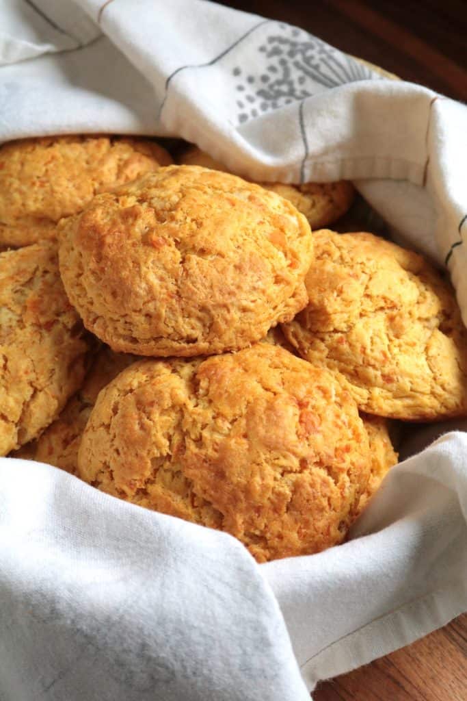 Sweet Potato Biscuits.