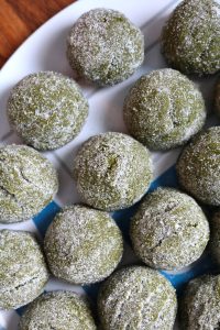 Matcha Green Tea Cookie Dough.