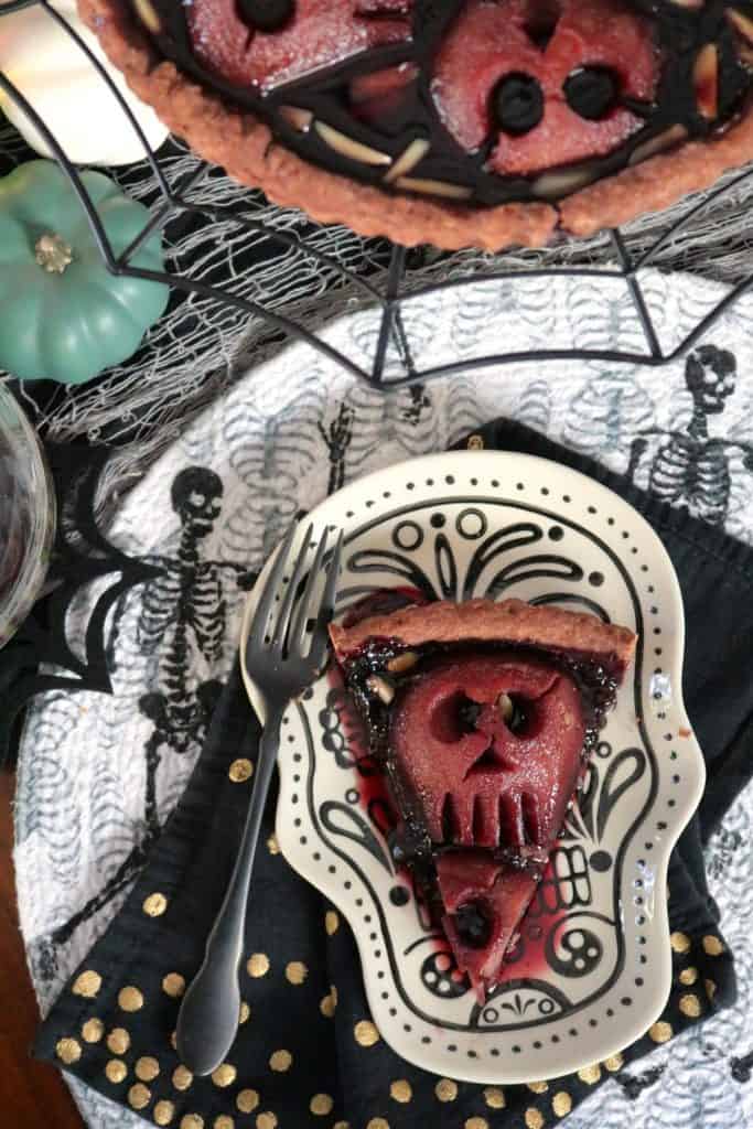 Chocolate Raspberry Tart.