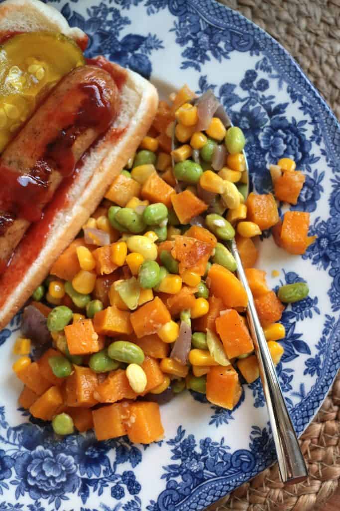 Butternut Squash Succotash.