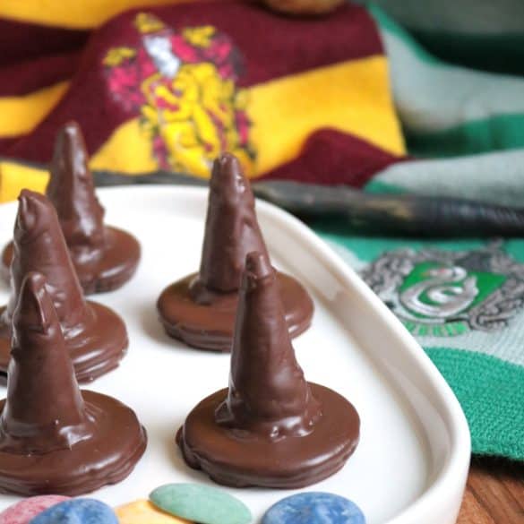 Sorting Hat Harry Potter Cookies.