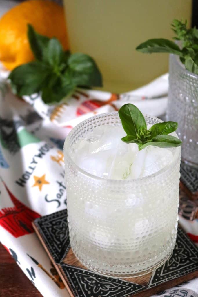 Basil Lemonade.