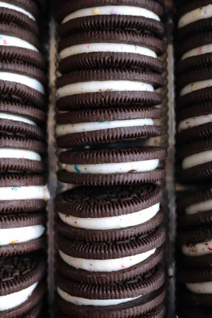 Birthday Cake Oreos.