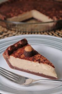 Slice of Buckeye Sugar Cream Pie.