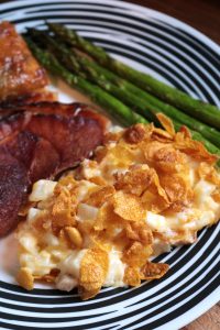 Cheesy Potato Casserole.