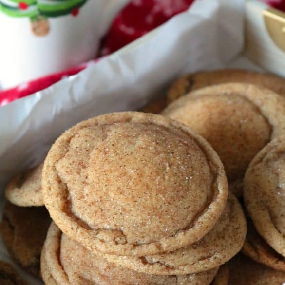 Maple Browned Butter Snickerdoodles.
