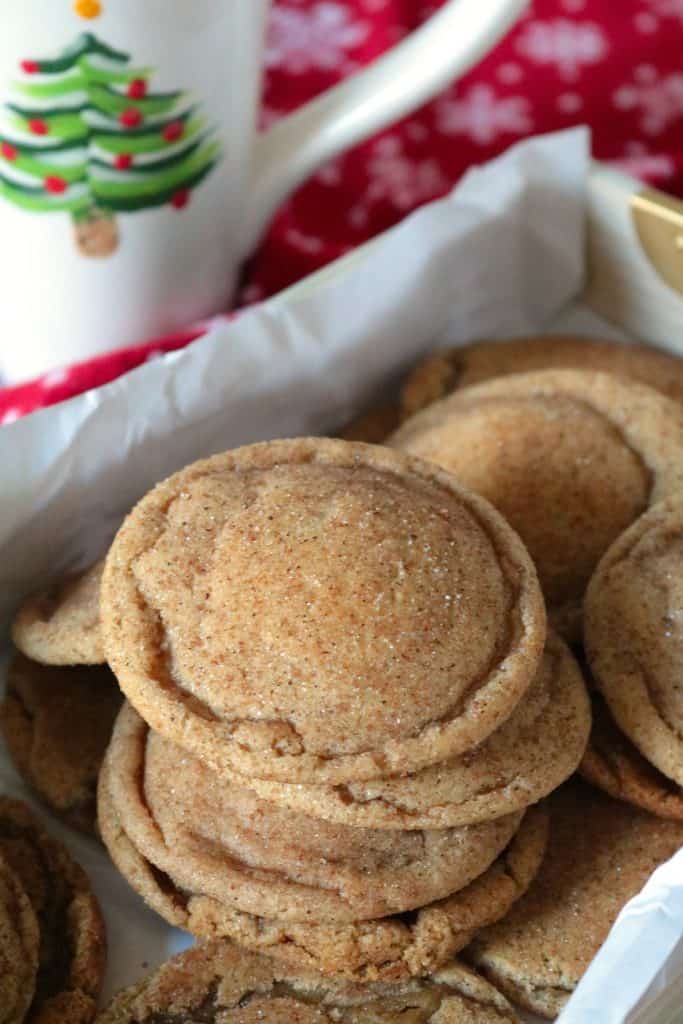 Maple Browned Butter Snickerdoodles.