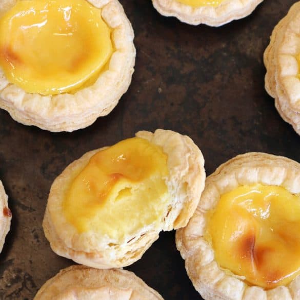 Portuguese Egg Tarts.