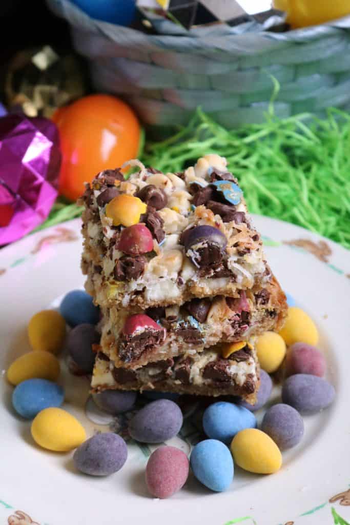 Dark Chocolate Cadbury 7 Layer Bars.