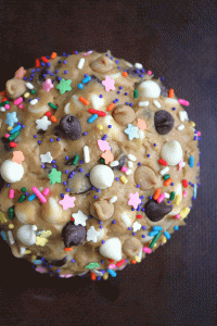 Giant Multi Chip Cookie for One GIF.