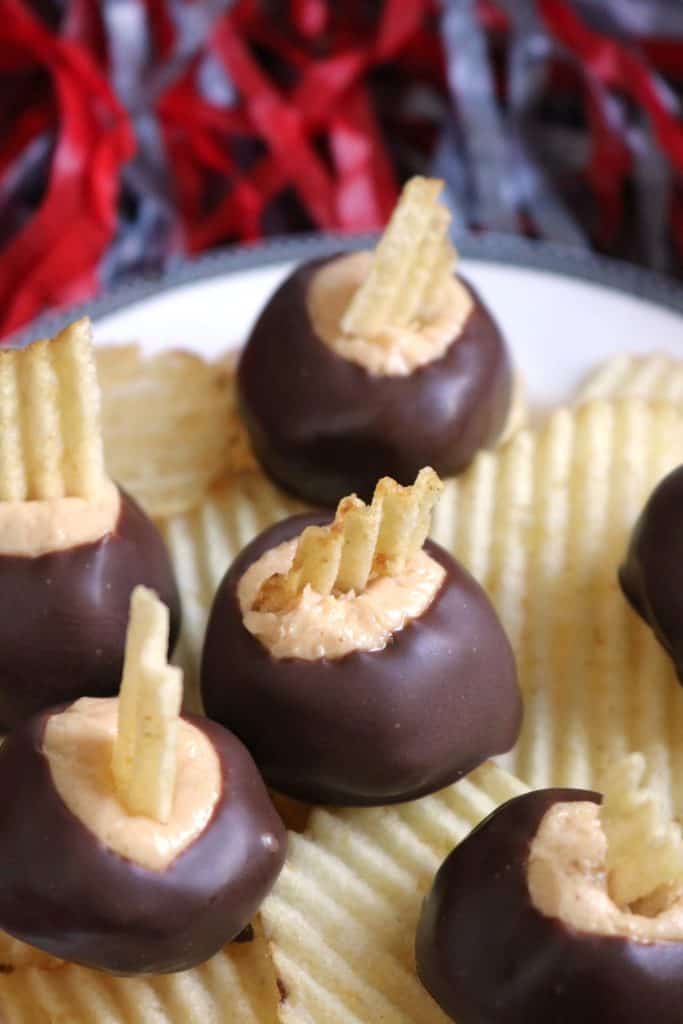 Potato Chip Buckeyes.