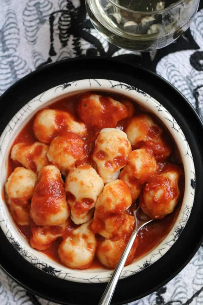 Skull Potato Gnocchi.