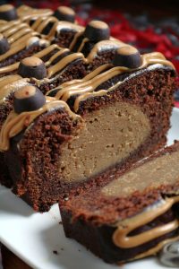 Sliced Buckeye Banana Bread.