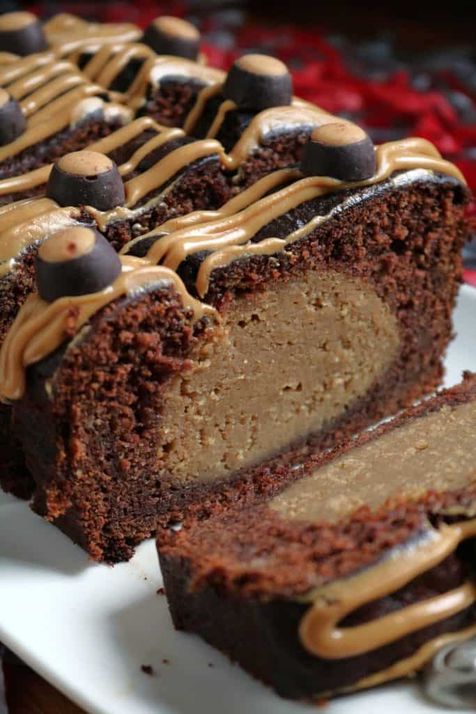 Sliced Buckeye Banana Bread.