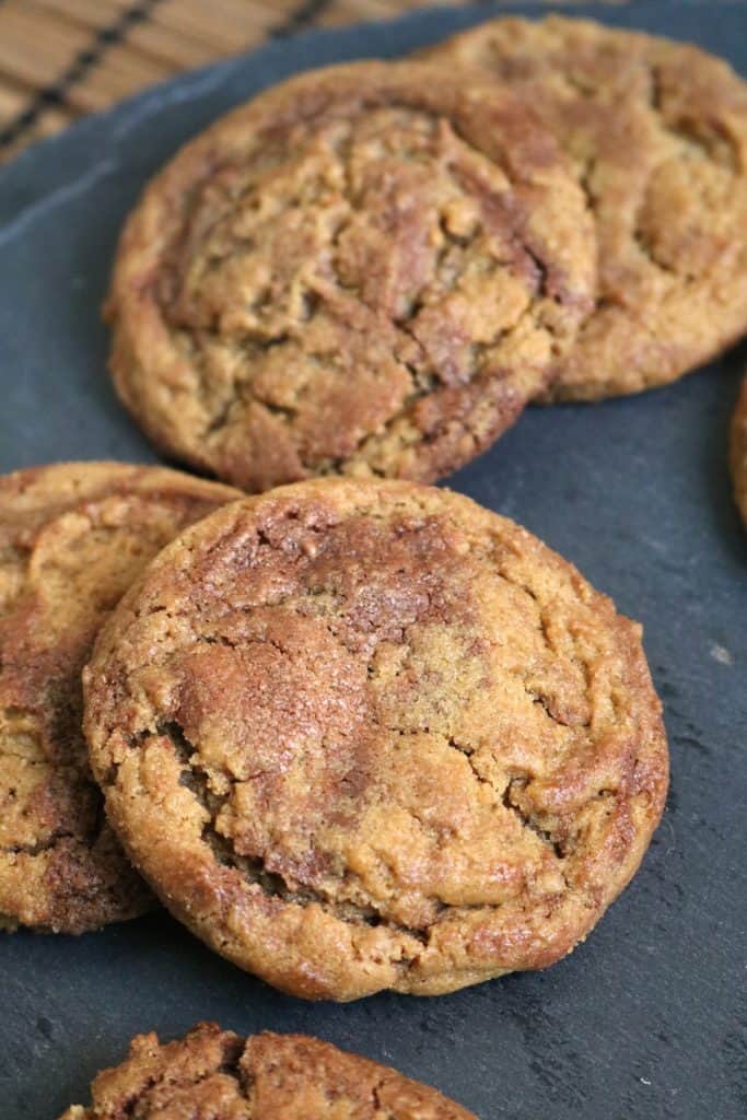 Peanut Butter Cookie with Nutella Swirl.