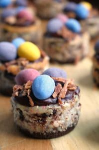 Cadbury Mini Eggs Cheesecake.