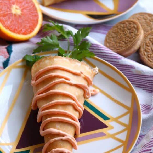 Easy Carrot Cake Crepes.