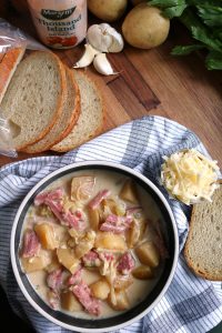 Reuben Potato Soup.