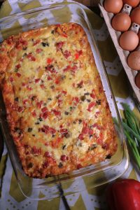 Mexican Breakfast Casserole.