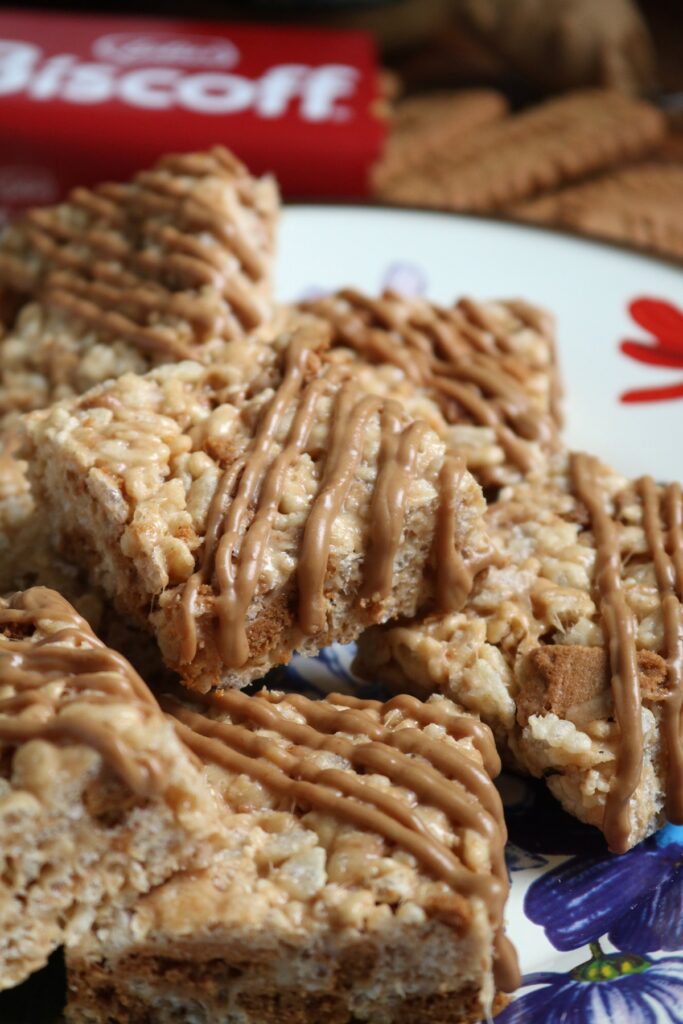 Biscoff Rice Krispie Treats.