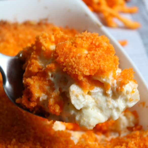 Cheetos Cheesy Potatoes.