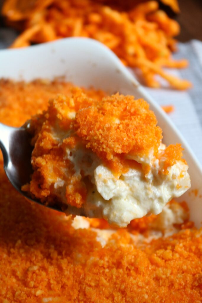 Cheetos Cheesy Potatoes.