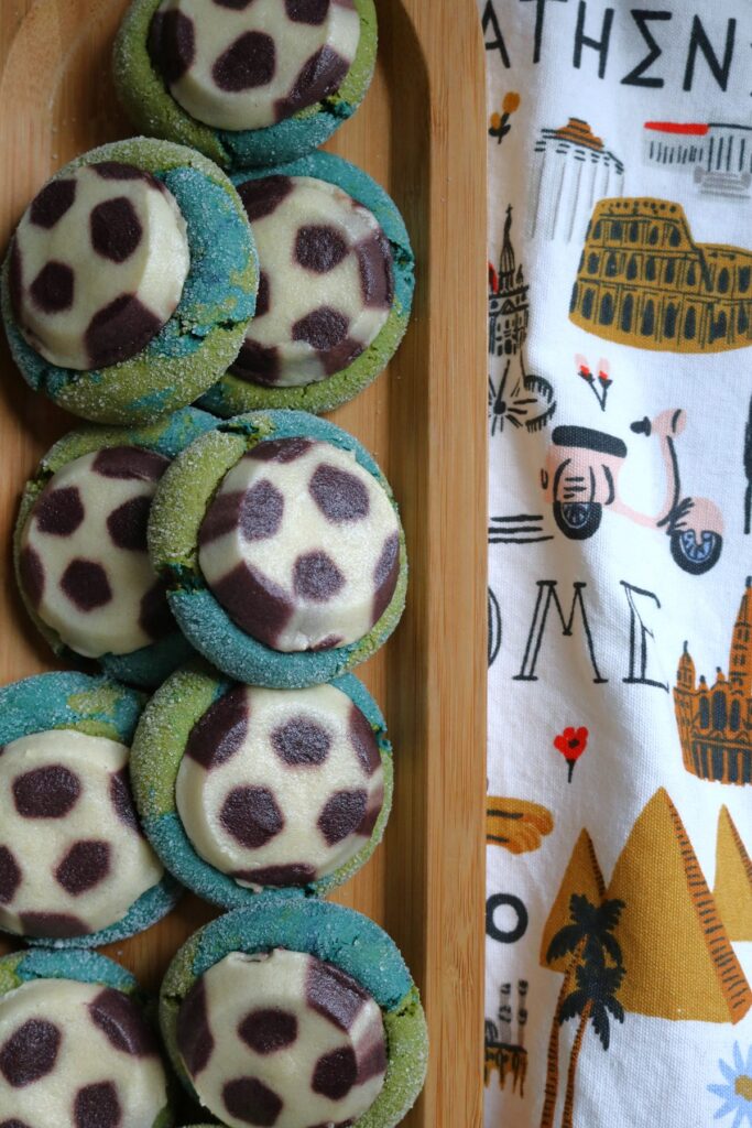 World Cup Soccer Cookies on Platter.