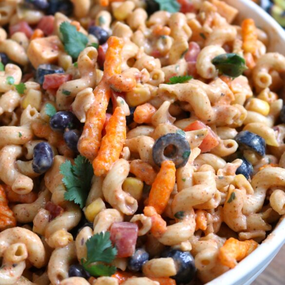 Cheetos Taco Pasta Salad.