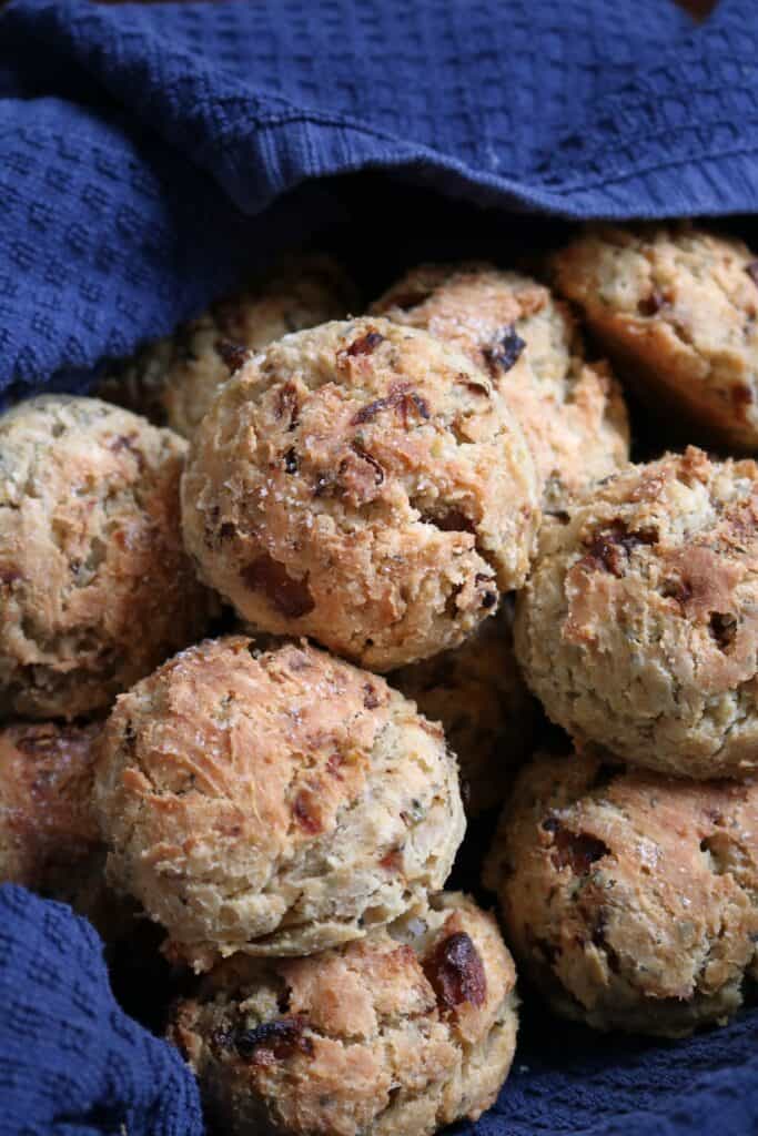 Caramelized Onion Savory Scones.