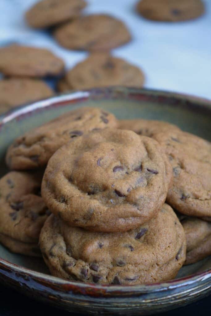 Chocolate Chip Ginger Molasses Cookies.