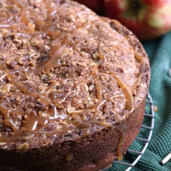 Rosemary-Caramel Apple Coffee Cake.