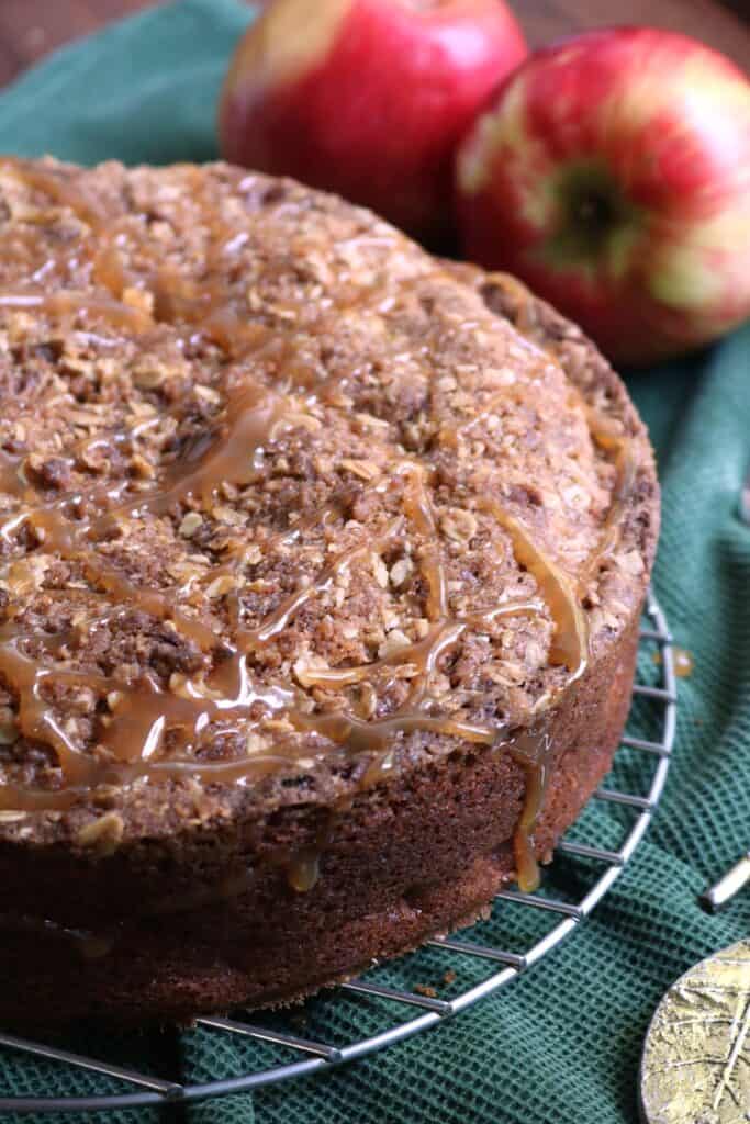 Rosemary-Caramel Apple Coffee Cake.