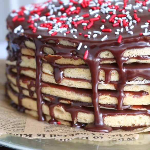 Peanut Butter Smith Island Cake.